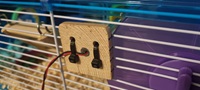 Reed switch and wheel spin sensor assesmbly (biro and a bit of wood)